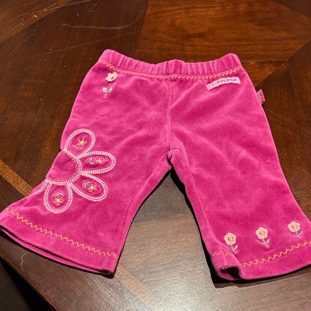 Pumpkin Patch Bright Pink Baby Pants
